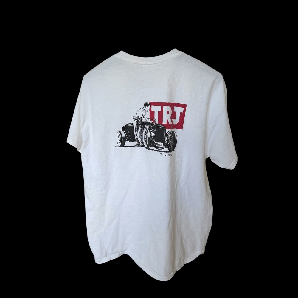 Keith Weesner Art TRJ The Rodders Journal Hot Rod T-Shirt XL White